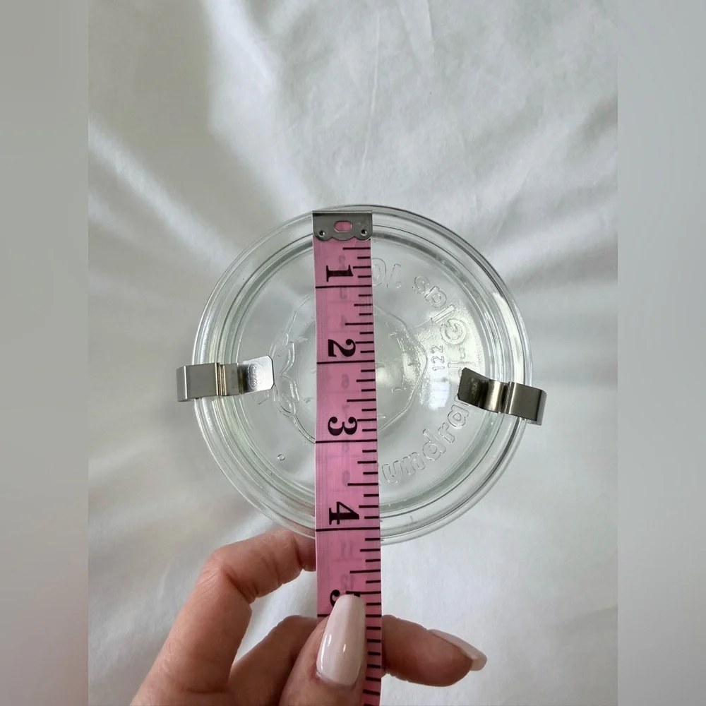 WECK | Lot Of 4 | 1 & 1/2 Liter Glass Jars Rundrand Tulip Strawberry Canning New